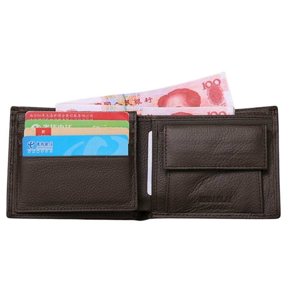 Cover portafoglio Leather Wallet Marrone