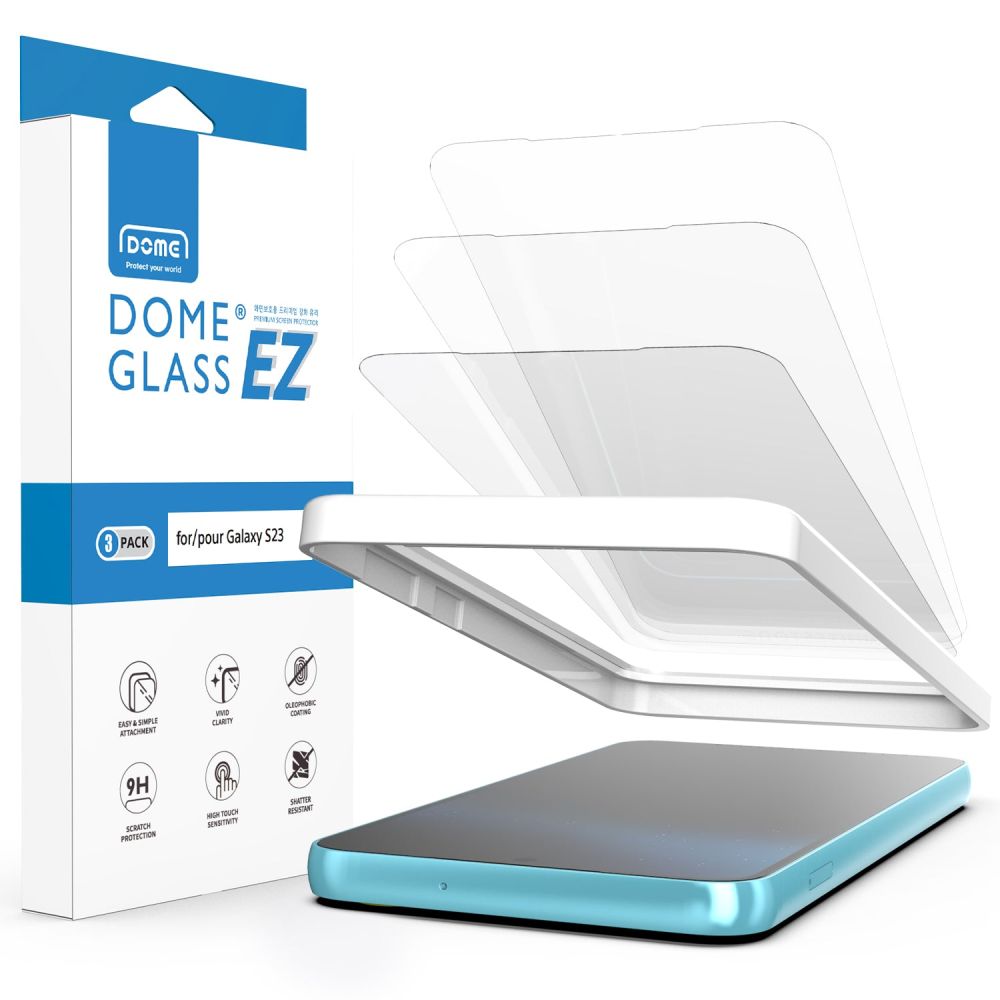 EZ Glass Screen Protector (3-pack) Samsung Galaxy S23