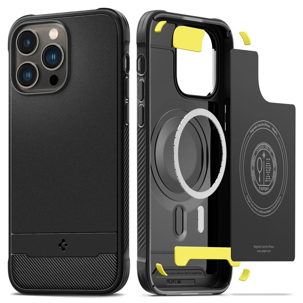 Cover Rugged Armor Mag iPhone 14 Pro Max Black