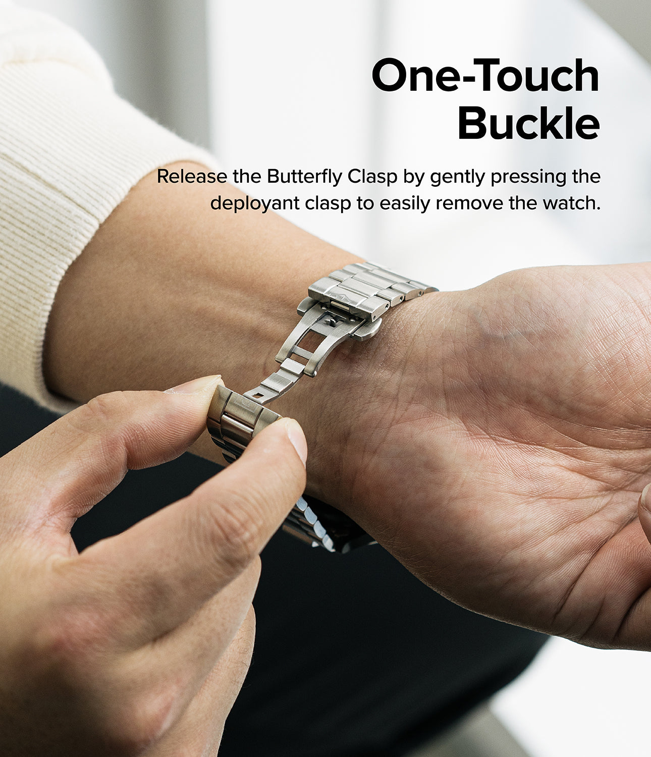 Metal One Cinturino Samsung Galaxy Watch 4 40mm D'argento