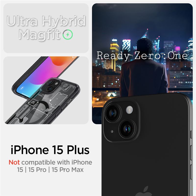 Cover Ultra Hybrid MagSafe iPhone 15 Plus Zero One
