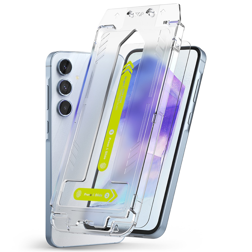 Ringke Easy Slide Glass (2-pack) Samsung Galaxy A55