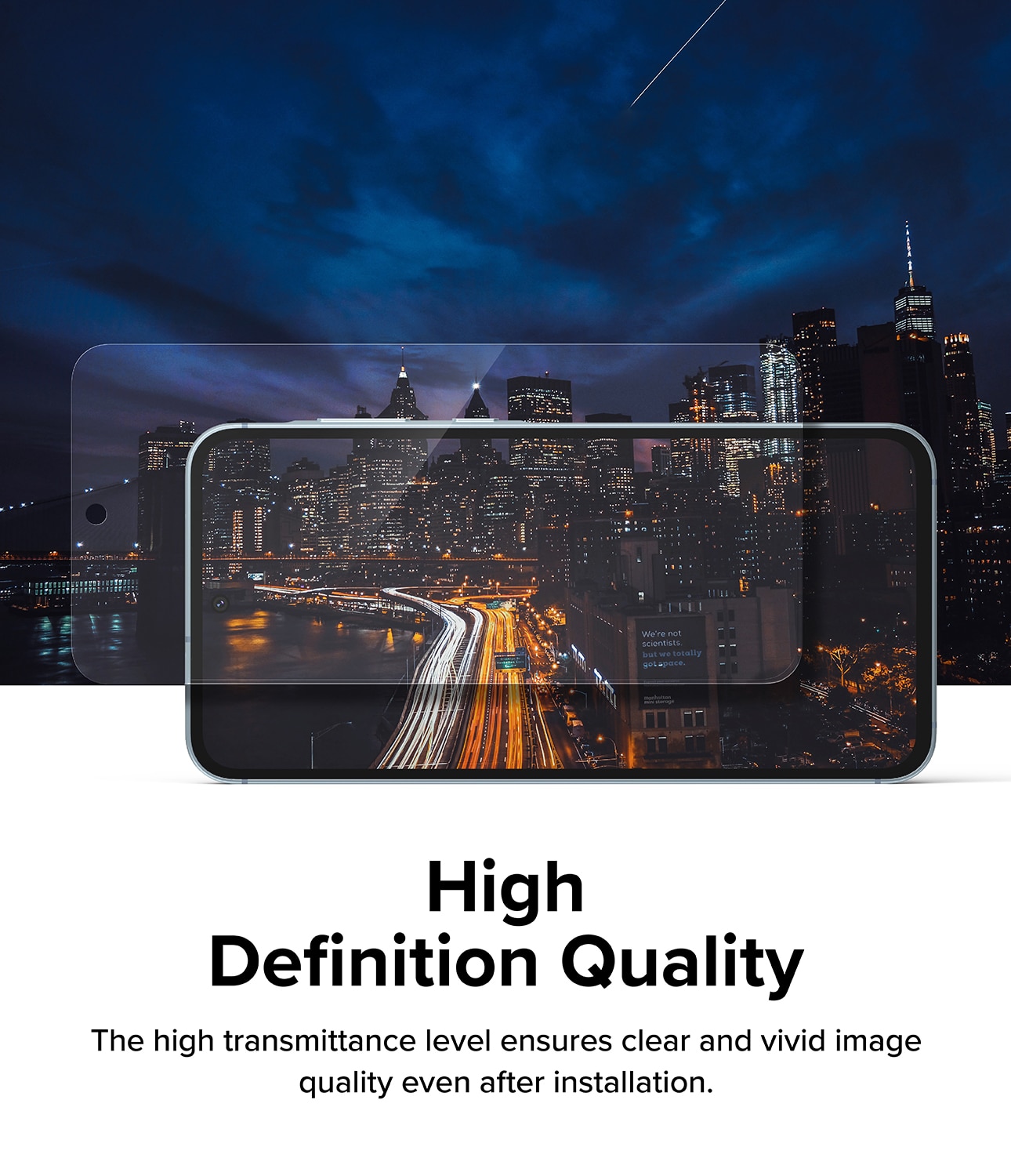 Ringke Easy Slide Glass (2-pack) Samsung Galaxy A55