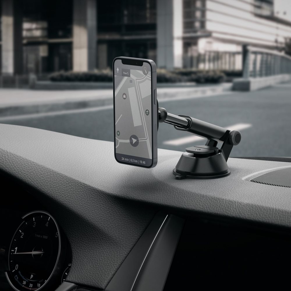 OneTap Magnetic MagSafe Car Mount Holder Black