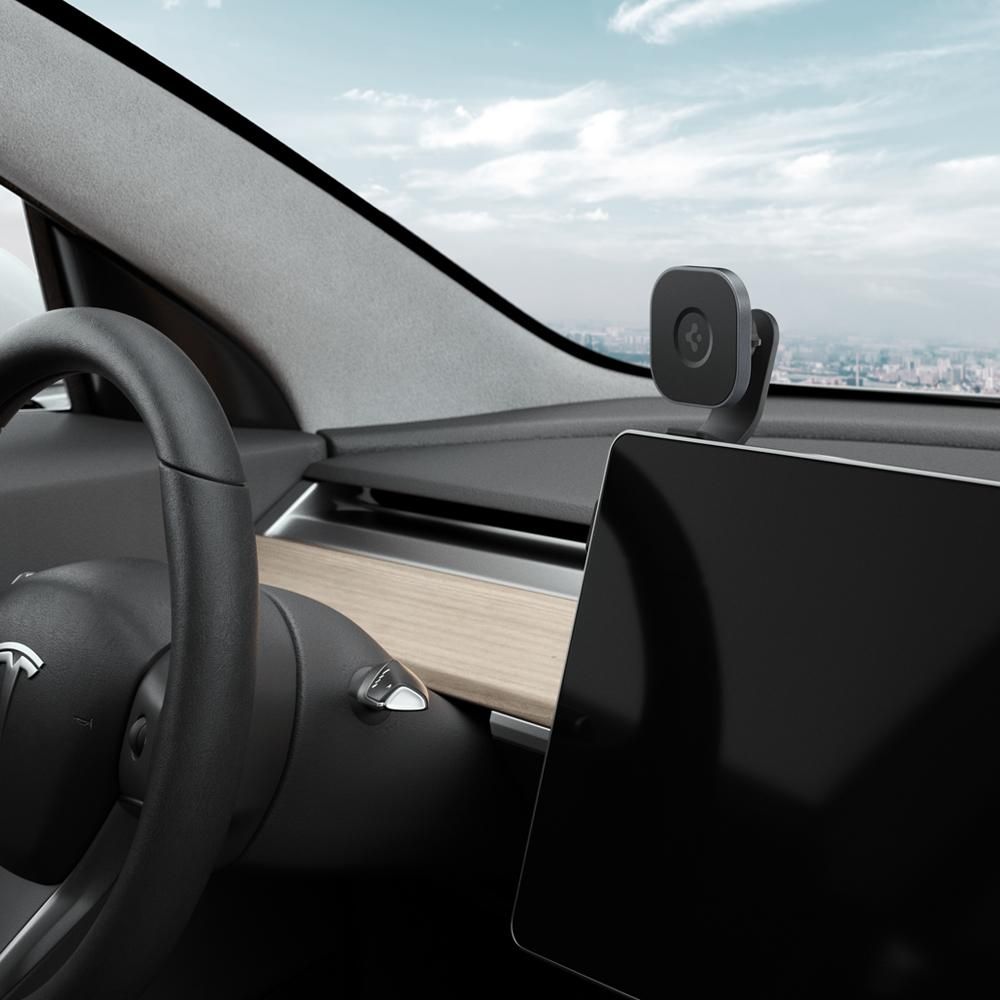 MagSafe OneTap Screen Car Mount Tesla Model 3/Y/X/S Nero