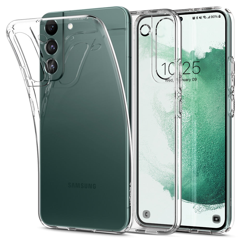 Cover Liquid Crystal Samsung Galaxy S22 Plus Clear