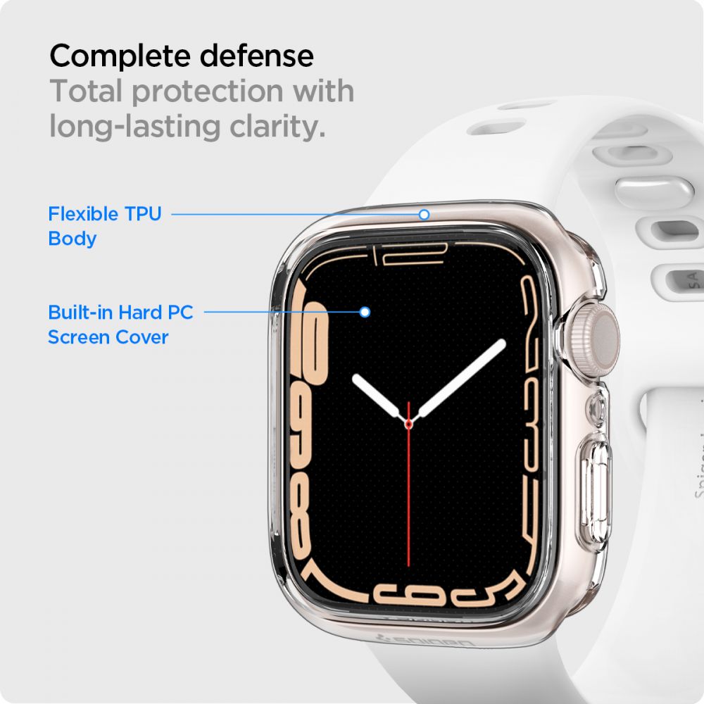 Cover Ultra Hybrid Apple Watch 45mm Series 8 Crystal Clear