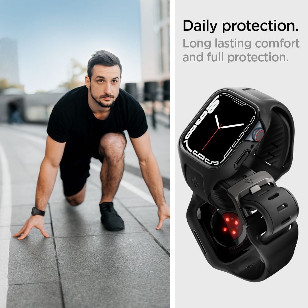 Cover Liquid Air Pro Apple Watch 45mm Series 9 Black