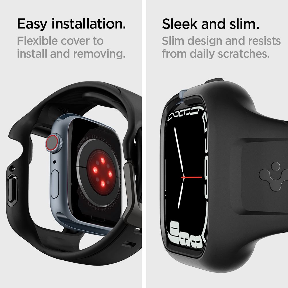 Cover Liquid Air Pro Apple Watch 45mm Series 9 Black