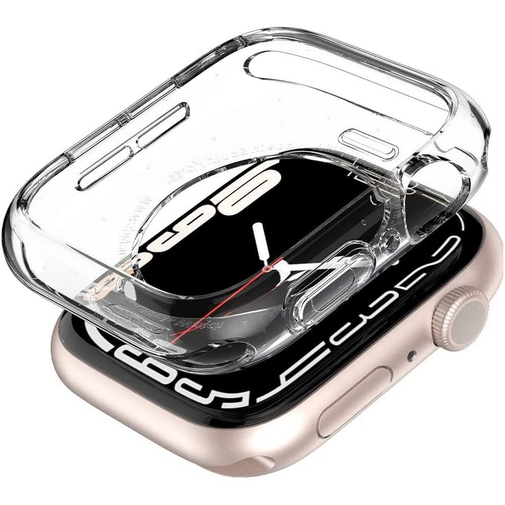 Cover Liquid Apple Watch 45mm Series 8 Crystal Clear