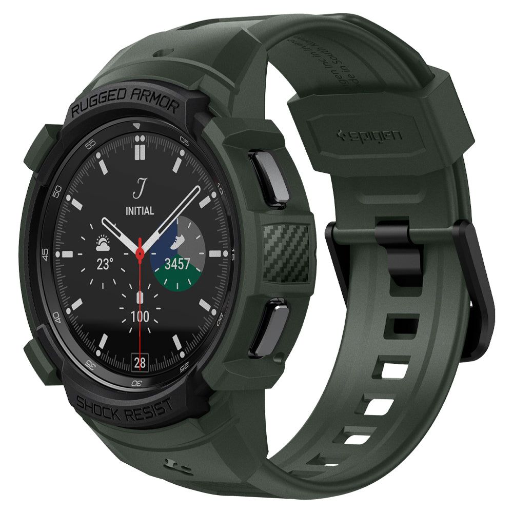 Cover Rugged Armor Pro Samsung Galaxy Watch 4 Classic 46mm Military Green