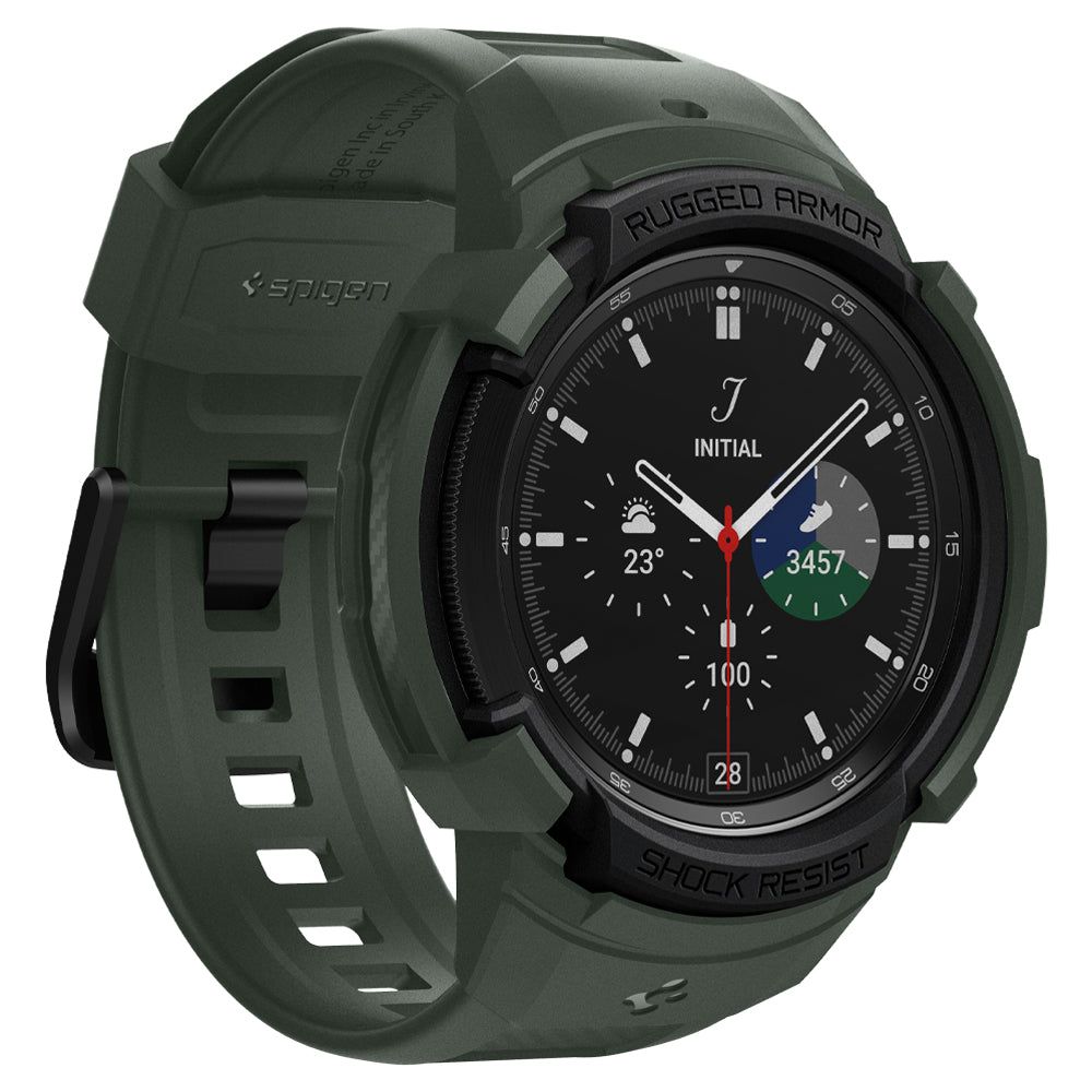 Cover Rugged Armor Pro Samsung Galaxy Watch 4 Classic 46mm Military Green