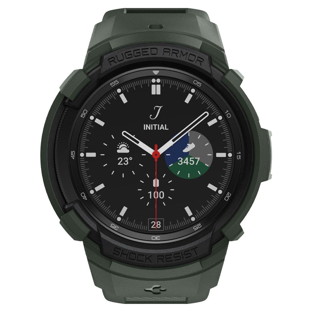 Cover Rugged Armor Pro Samsung Galaxy Watch 4 Classic 46mm Military Green