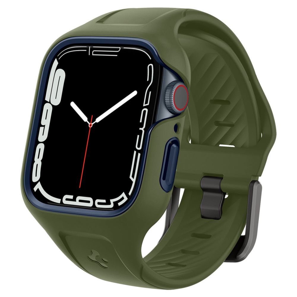 Cover Liquid Air Pro Apple Watch 45mm Series 7 Moss Green