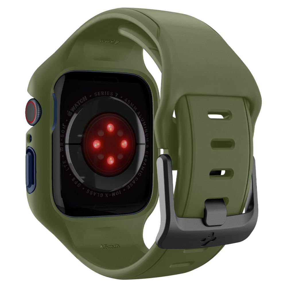 Cover Liquid Air Pro Apple Watch 45mm Series 7 Moss Green