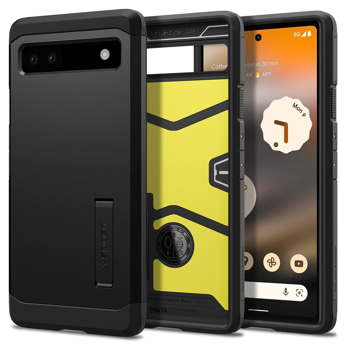 Cover Tough Armor Google Pixel 6a Black