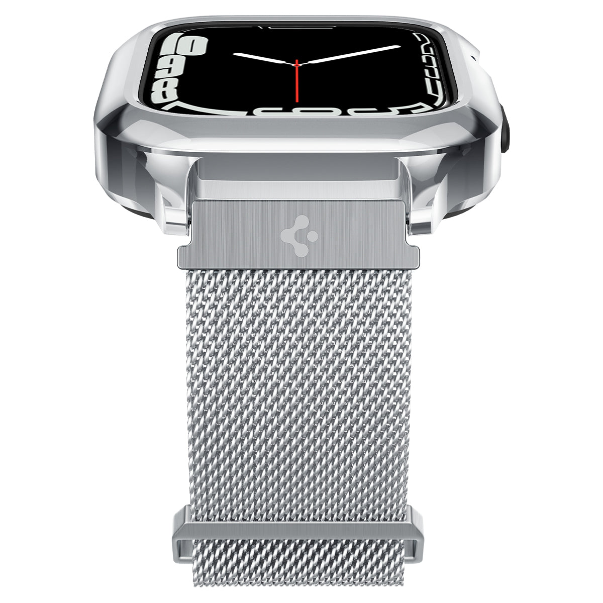 Cover Metal Fit Pro Apple Watch SE 44mm Silver