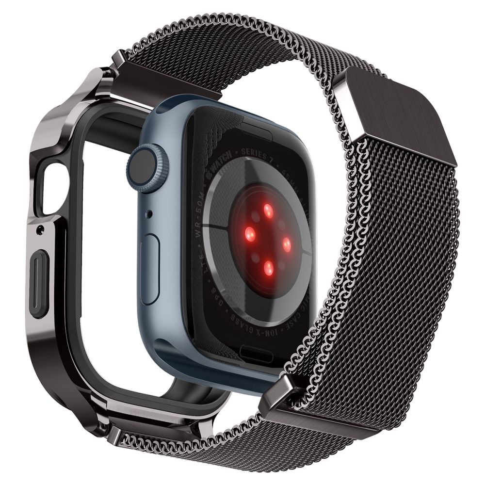 Cover Metal Fit Pro Apple Watch 45mm Series 8 Graphite