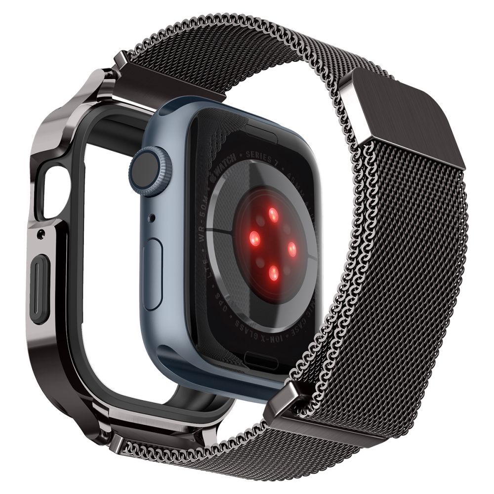 Cover Metal Fit Pro Apple Watch SE 44mm Graphite