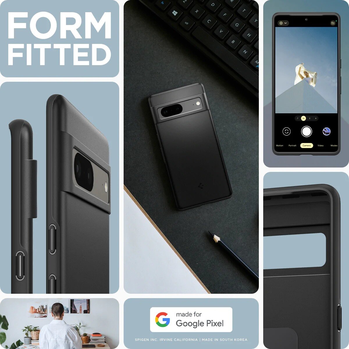 Cover Thin Fit Google Pixel 7 Black