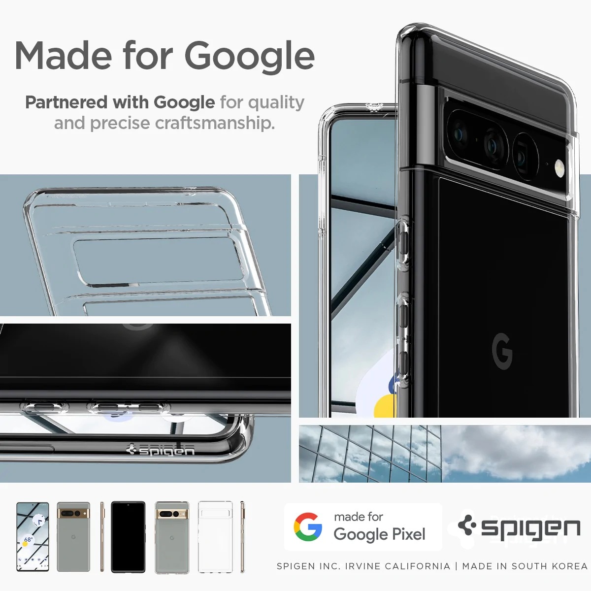 Cover Ultra Hybrid Google Pixel 7 Pro Clear