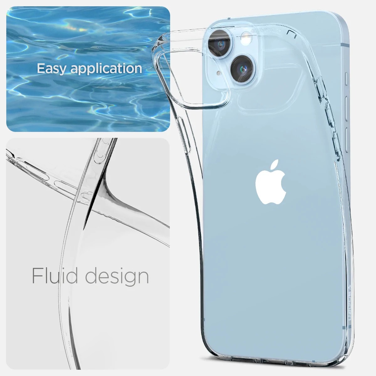 Cover Liquid iPhone 14 Crystal Clear