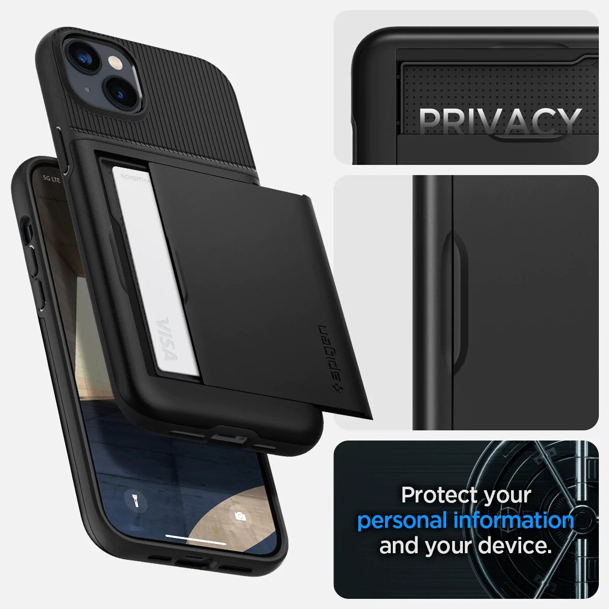 Cover Slim Armor CS iPhone 14 Plus Black