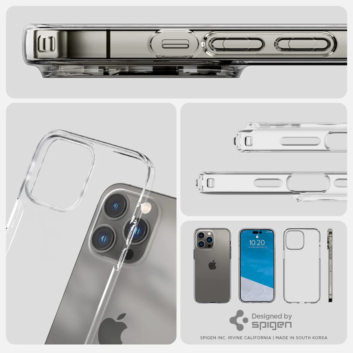 Cover Liquid iPhone 14 Pro Crystal Clear