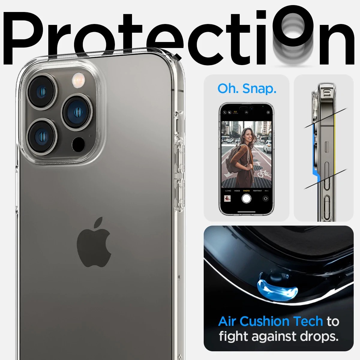 Cover Liquid iPhone 14 Pro Crystal Clear