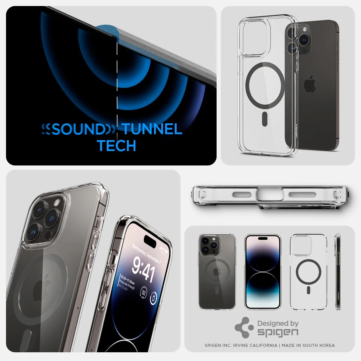 Cover Ultra Hybrid Mag iPhone 14 Pro Graphite