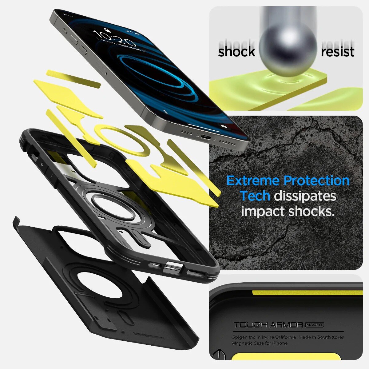 Cover Tough Armor Mag iPhone 14 Pro Max Black