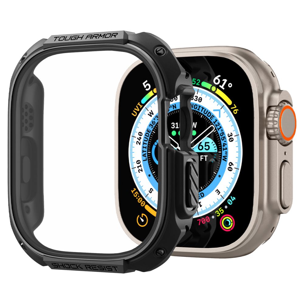 Cover Tough Armor Apple Watch Ultra 2 49mm Black