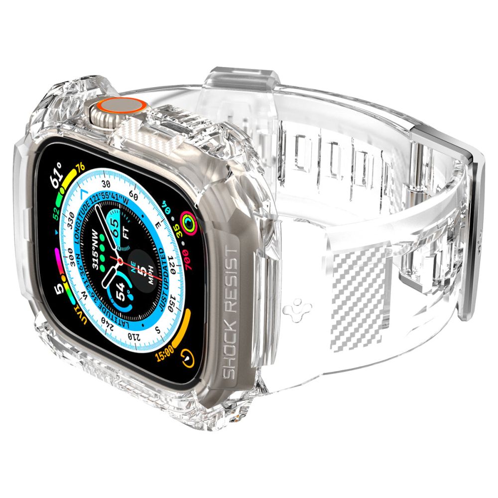 Cover Rugged Armor Pro Apple Watch Ultra 49mm Crystal Clear