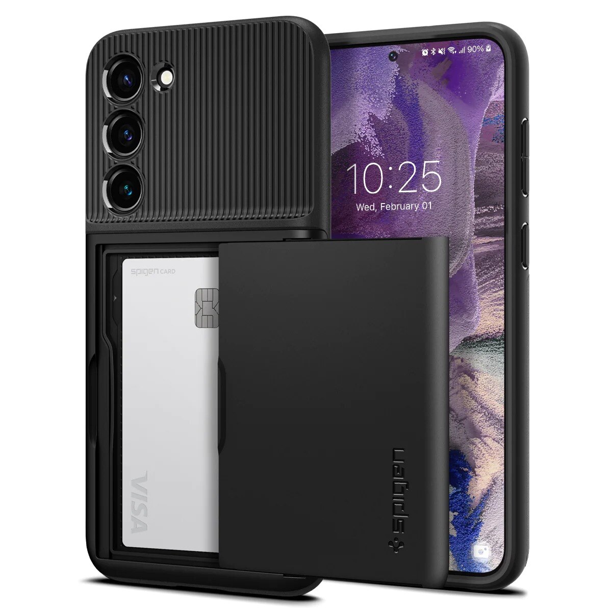 Cover Slim Armor CS Samsung Galaxy S23 Plus Black