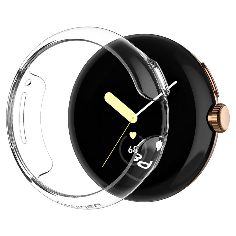 Cover Thin Fit Google Pixel Watch Crystal Clear
