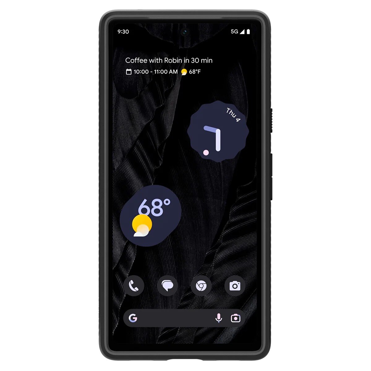 Cover Liquid Air Google Pixel 7a Black