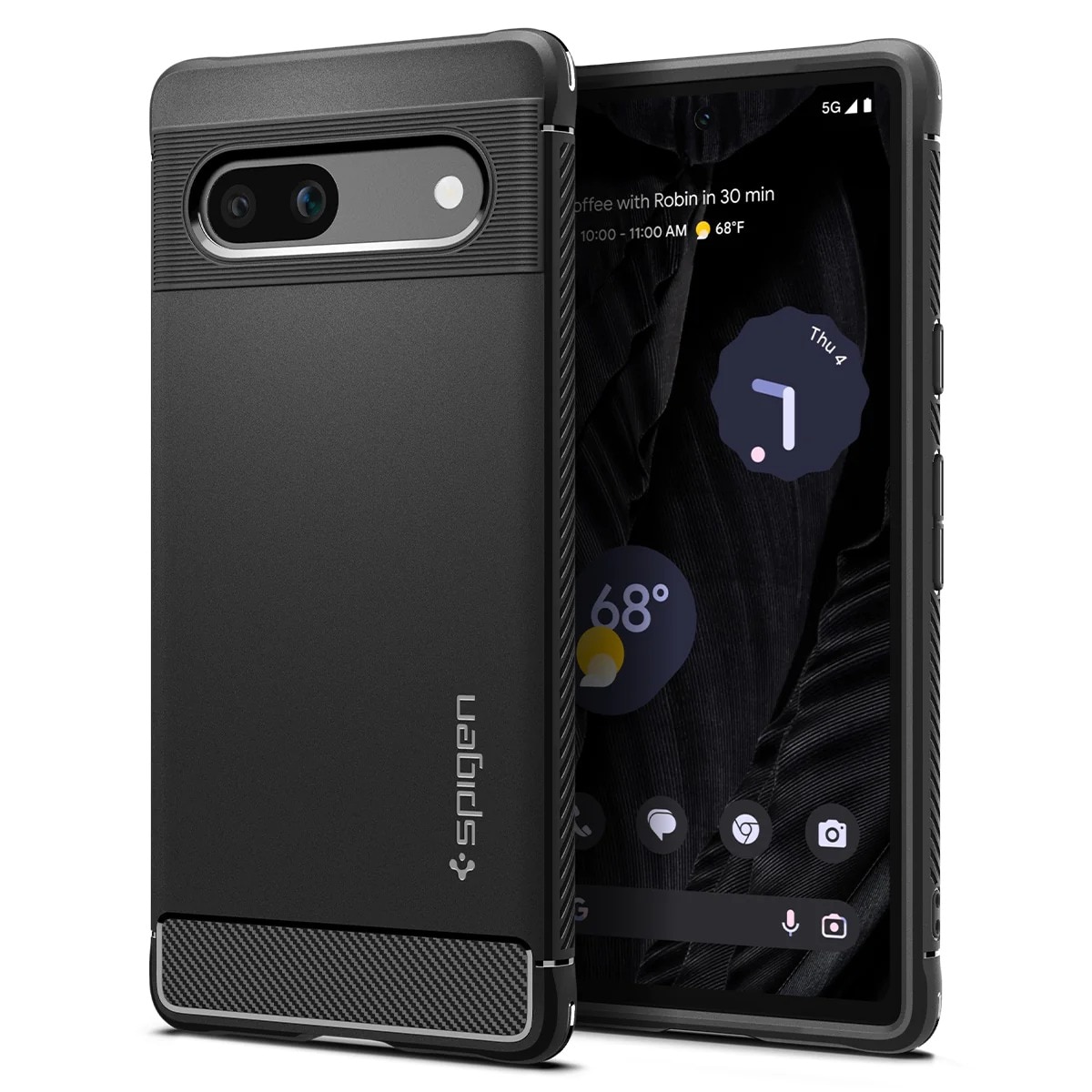 Case Rugged Armor Google Pixel 7a Black