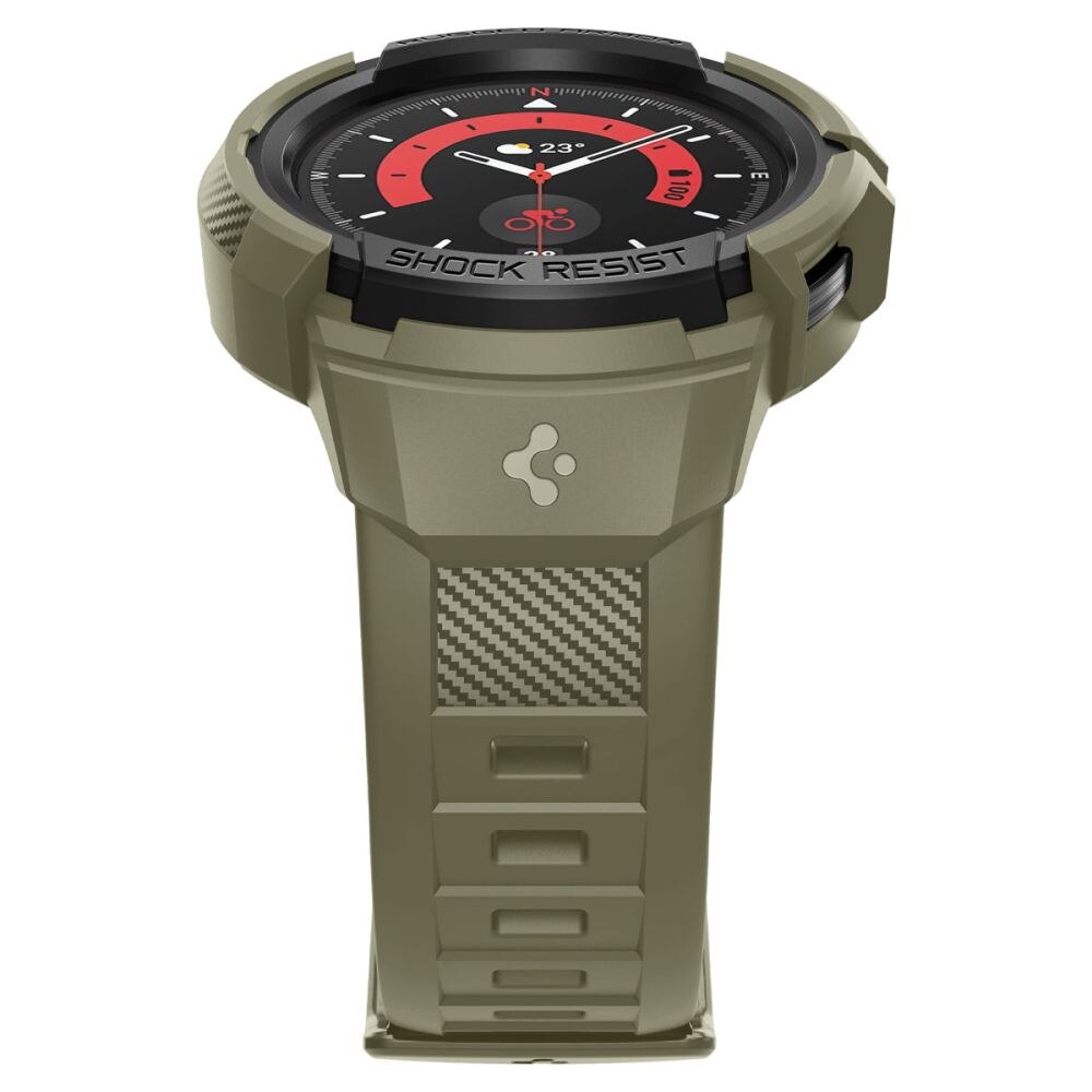 Cover Rugged Armor Pro Samsung Galaxy Watch 5 Pro 45mm Vintage Khaki