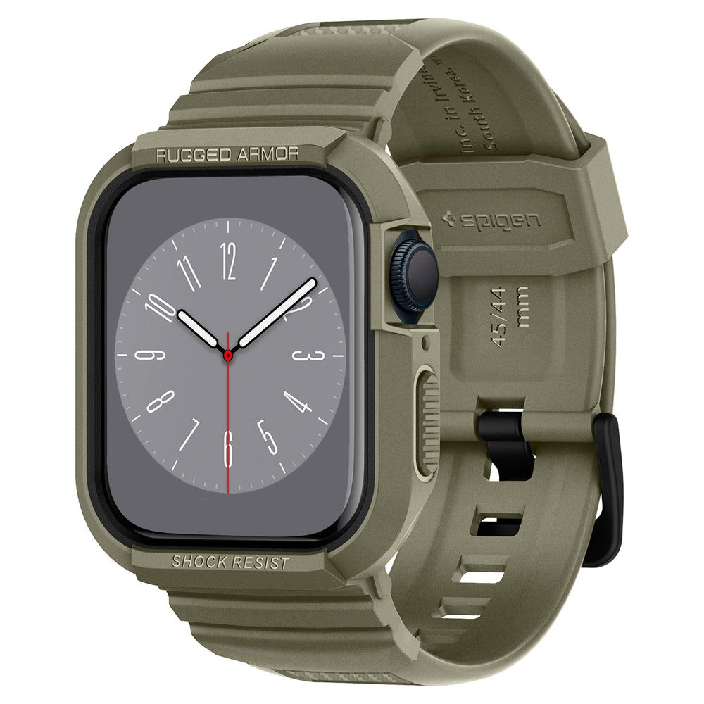 Cover Rugged Armor Pro Apple Watch 45mm Series 9 Vintage Khaki