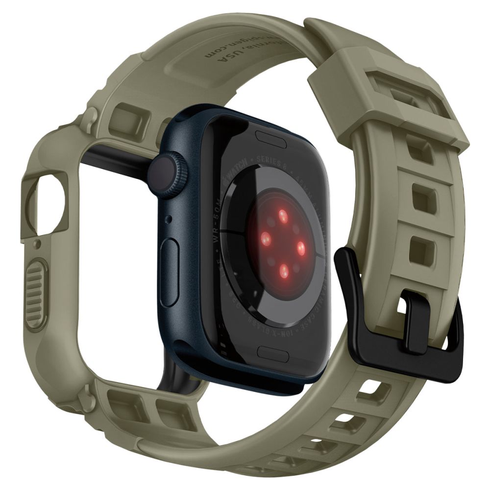 Cover Rugged Armor Pro Apple Watch 45mm Series 9 Vintage Khaki