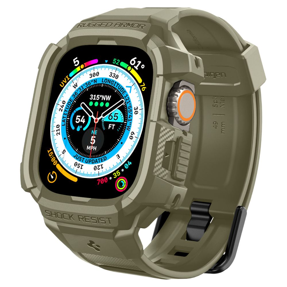 Cover Rugged Armor Pro Apple Watch Ultra 2 49mm Vintage Khaki
