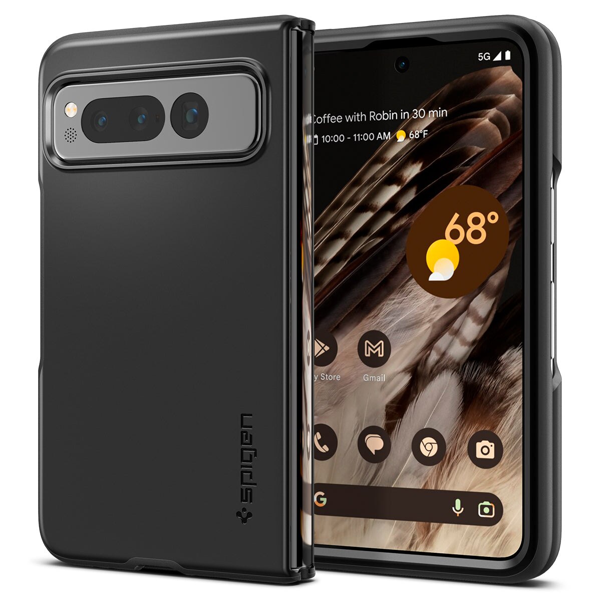 Cover Thin Fit Google Pixel Fold Black