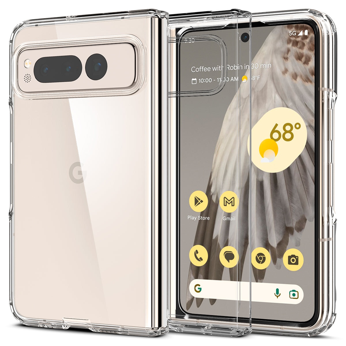 Cover Ultra Hybrid Google Pixel Fold Crystal Clear