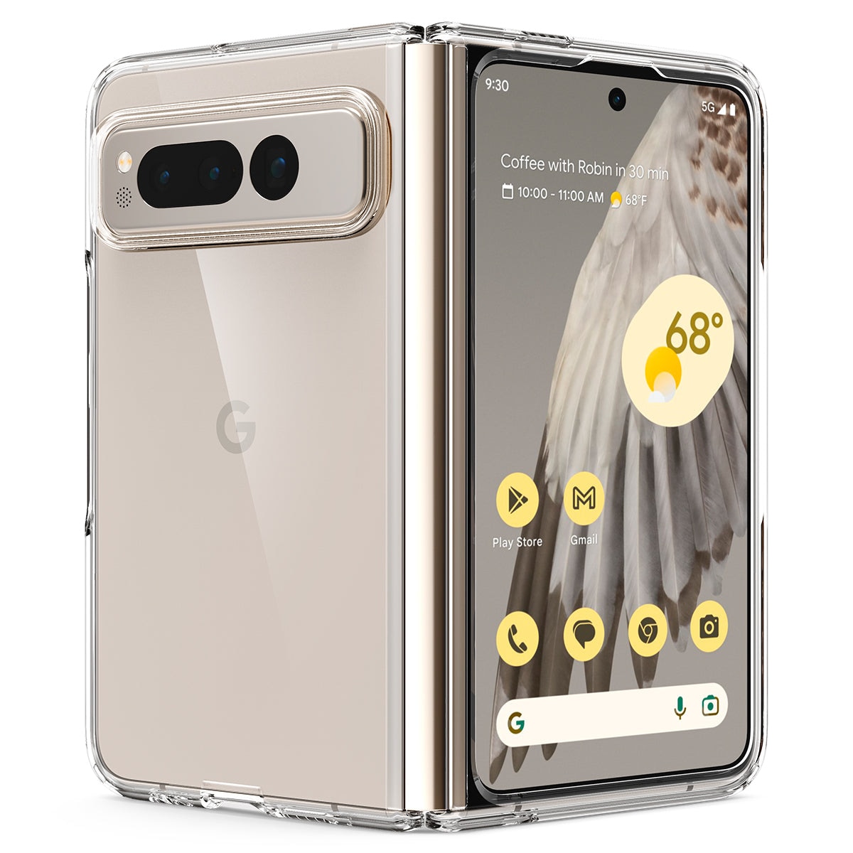 Cover Ultra Hybrid Google Pixel Fold Crystal Clear