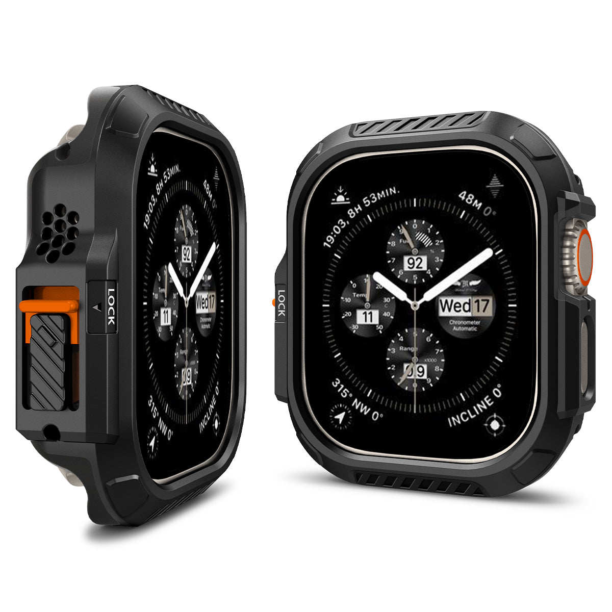 Cover Lock Fit Apple Watch Ultra 2 49mm Black