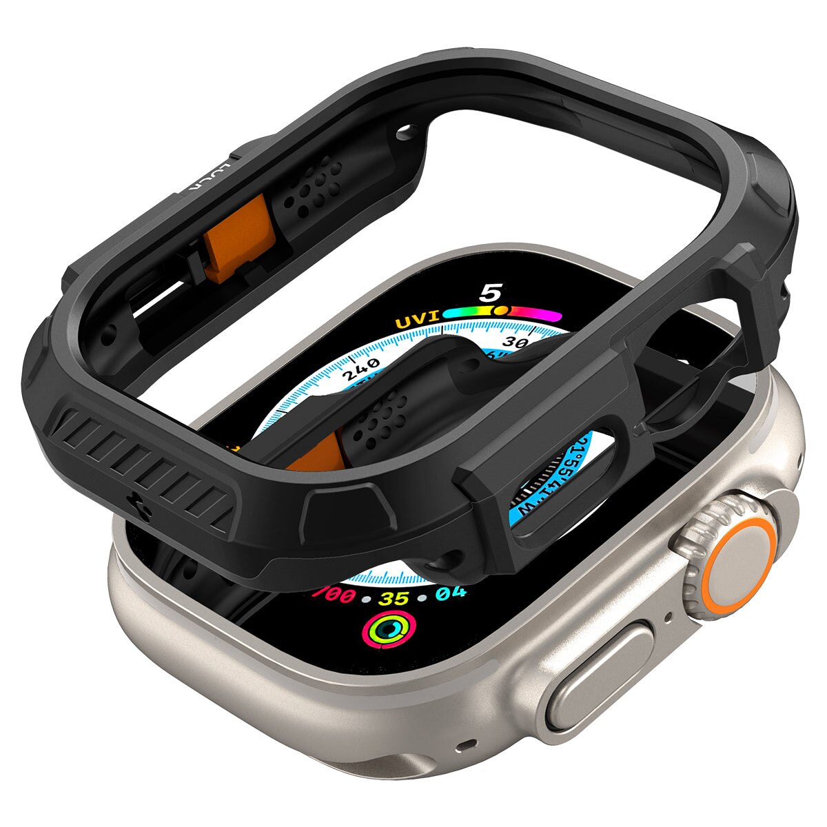Cover Lock Fit Apple Watch Ultra 2 49mm Black