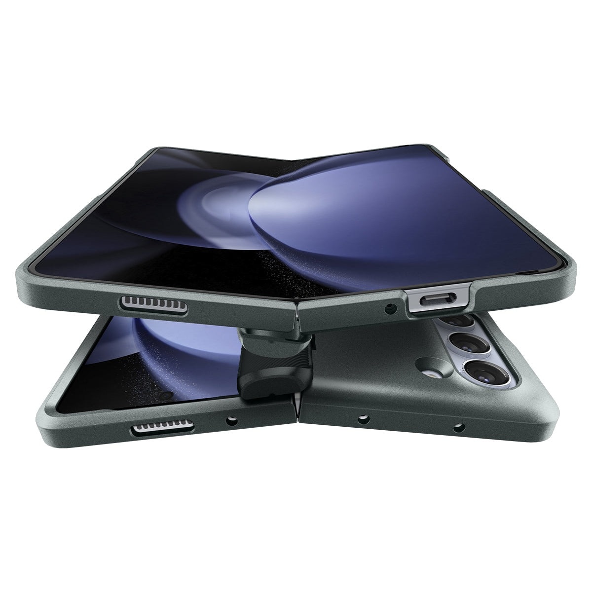 Cover Slim Armor Pro Samsung Galaxy Z Fold 5 Abyss Green