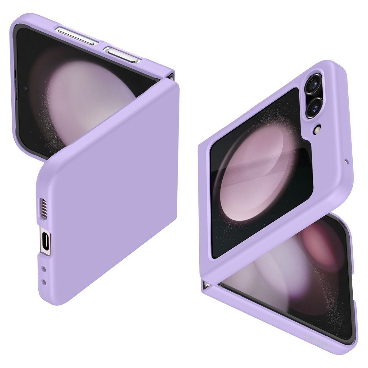Cover AirSkin Samsung Galaxy Z Flip 5 Rose Purple