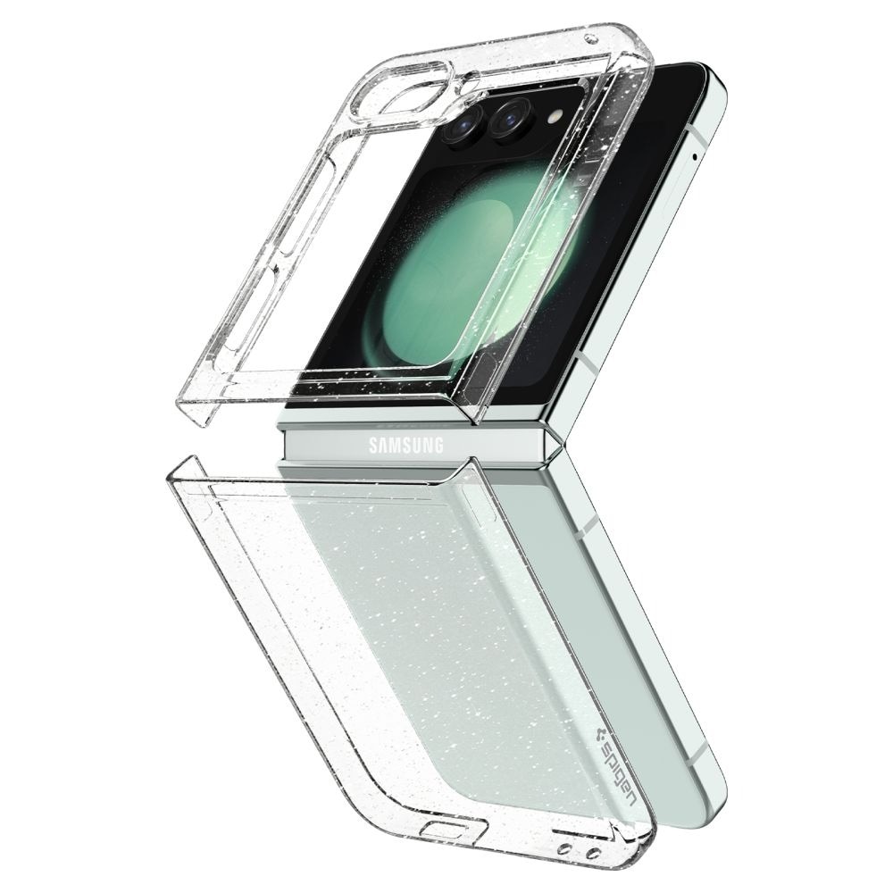 Cover AirSkin Samsung Galaxy Z Flip 5 Crystal Quartz Glitter