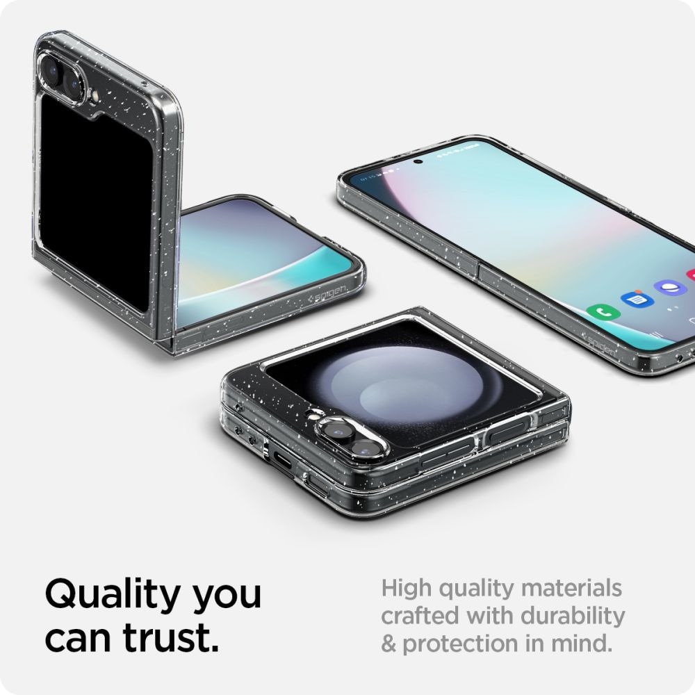 Cover AirSkin Samsung Galaxy Z Flip 5 Crystal Quartz Glitter